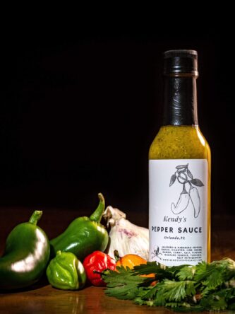 Kendy's Pepper Sauce - inspired by the Caribbean